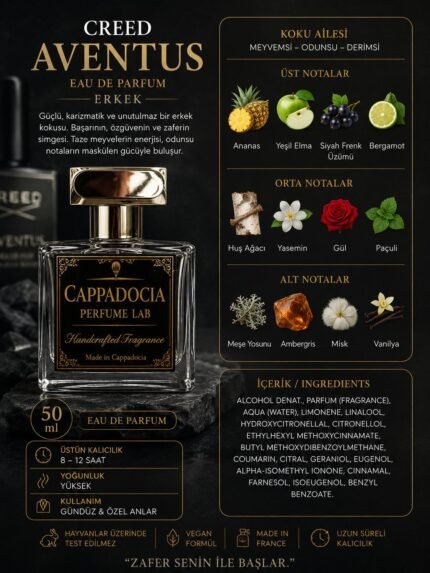 Creed Aventus Exrait De Parfüm 50 ML - Muadili